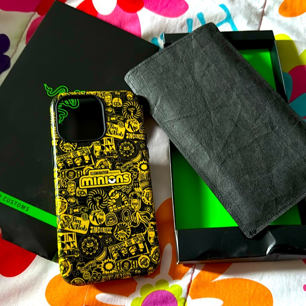 Razer minion costum iPhone 15 pro max case